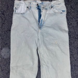 H&M light blue denim jeans